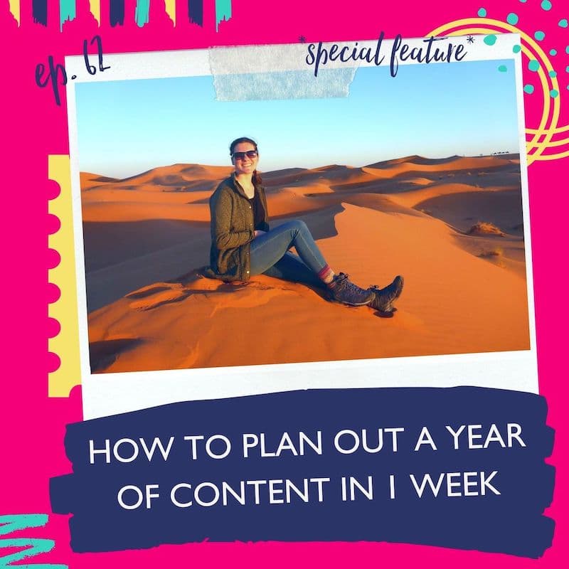 annual blog content plan