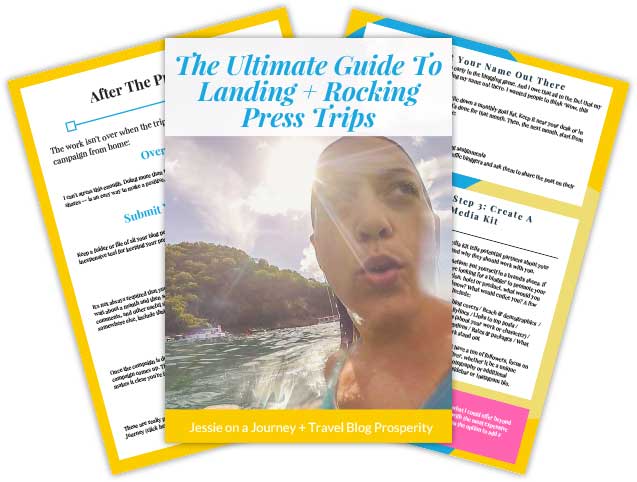 The ultimate guide to landing + rocking press trips guide