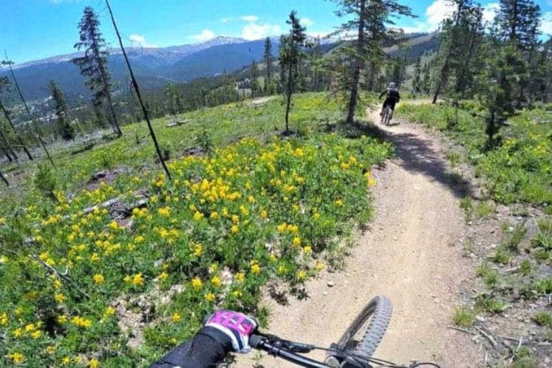 active travel adventures downhill mountain biking in Colorado