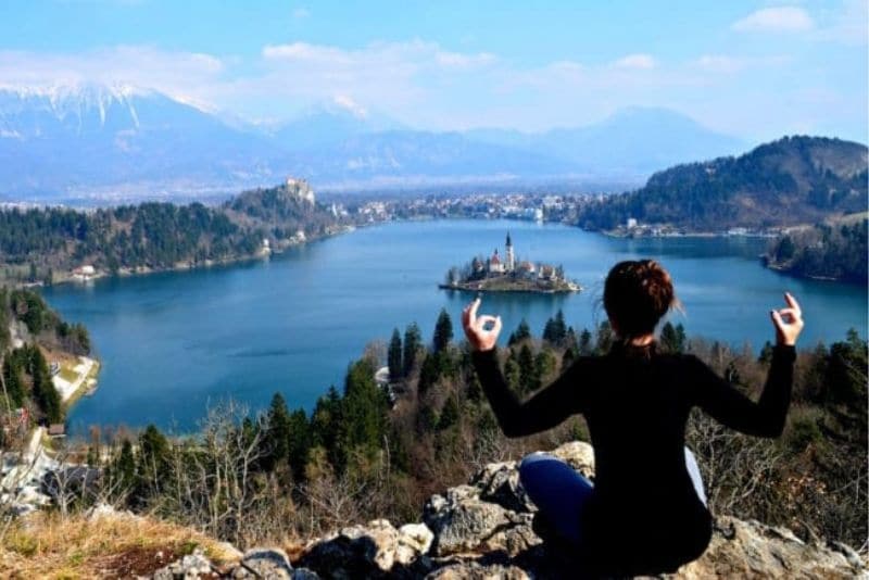 An active vacation in Europe at Lake Bled