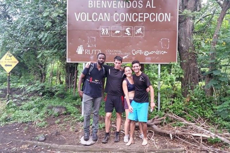 At Volcan Concepcion, an adventurous Nicaragua travel experience that should be in every Central America travel guide