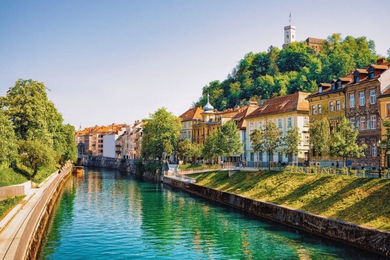 Ljubljana, Slovenia is one of the top adventure destinations in Europe