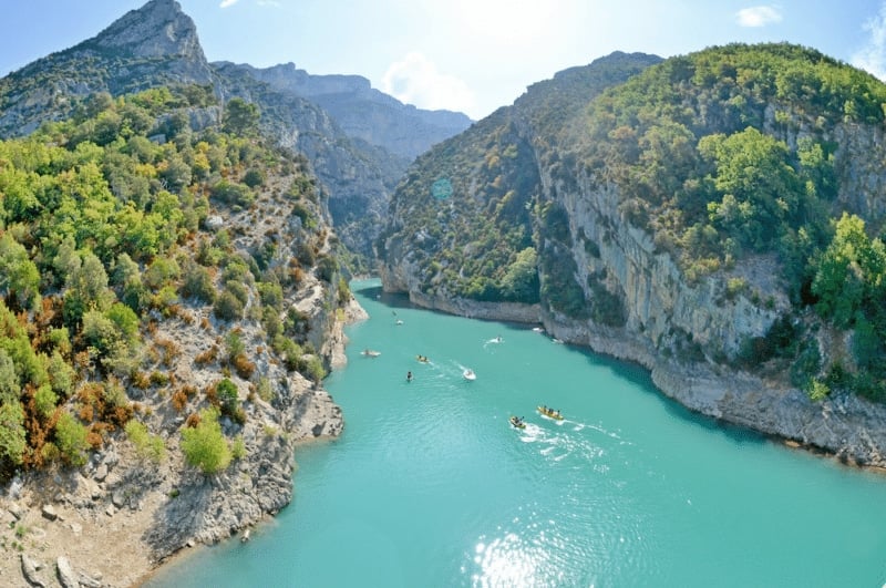 Verdon Gorge is one of the best places to visit in France