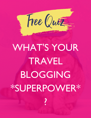 free quiz travel blogging superpower