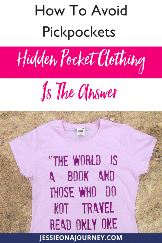 Traveling solo and want to learn how to avoid pickpockets in Paris, Rome and other cities around the world? Pickpocket proof clothing is my secret weapon. In this blog post, I share my favorite hidden pocket clothing for ensuring thieves don't even know I'm carrying cash!